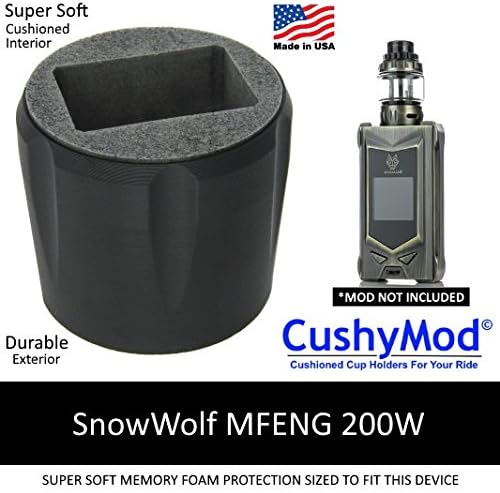 SnowWolf MFENG 200W CUP HOLDER by CushyMod cover wrap skin sleeve case car mod vape kit