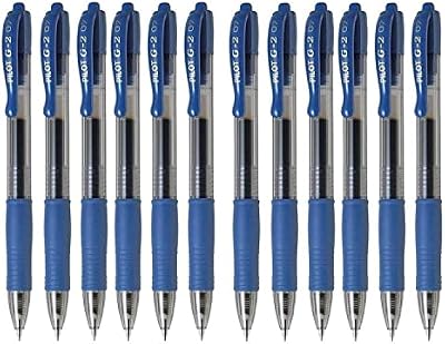 Pilot - G-2 - Bolígrafo Tinta De Gel - Azul - Punto Medio - (Caja 12 unidades)