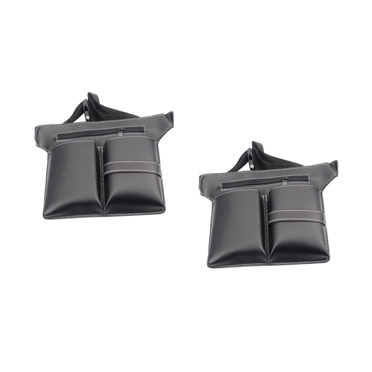 FOMIYES 2pcs Hair Styling Tool Bag Hairdresser Scissor Holder Hairdressing Tools Case Hair Supplies Waist Bag Travel Comb Holder