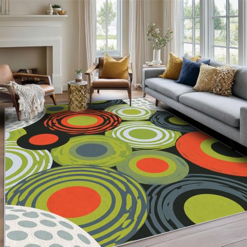 Phytogxx Retro Concentric Rug 3x4