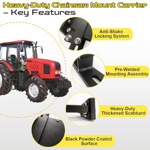 DarkSmarts Universal Chainsaw Mount