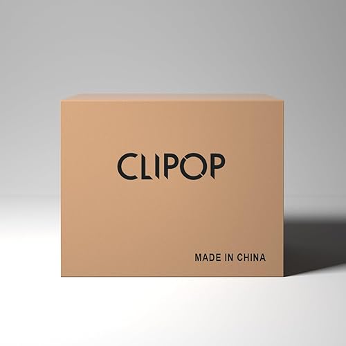 Miniatura 10 de CLIPOP Moderna mesita de noche, mesita de noche LED con 2 cajones de alto brillo, armario de mesita de noche con luz de control remoto, mesita de