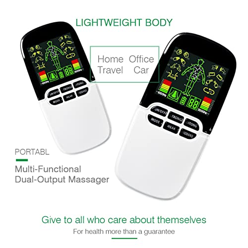 Machine de massage de physiothérapie d'acupuncture avec double canal ergonomique - 6