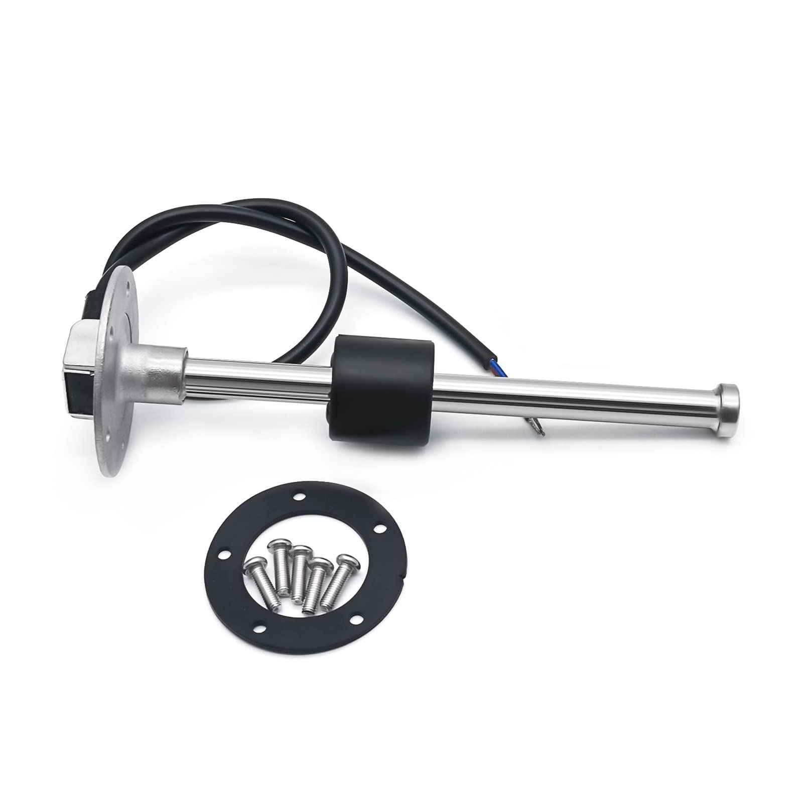 Indicador de nivel de combustible Indicador de nivel de combustible de 52MM con indicador de nivel de tanque de combustible líquido 150 200 250 300MM Nivel de combustible 0-190ohm Medidor de nivel de