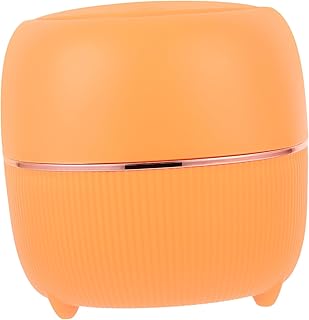 OFFSCH Desktop Trash Can Tiny Trash Can Black Bathroom Trash Can Car Trash Decorative Trash Can Basket with Lid Desk Garbage Can Countertop Storage Bin Mini Plastic Clamshell