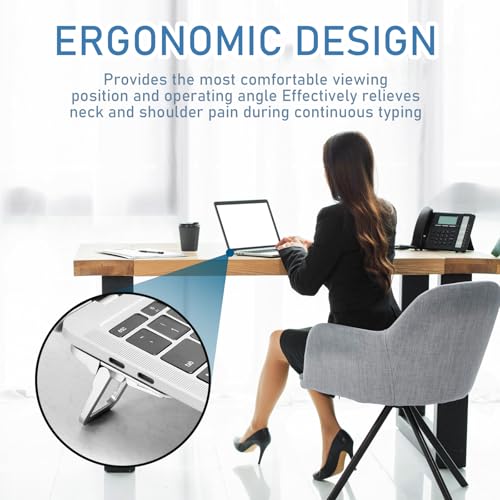 Rehausseur de clavier portable pliable Bewudy mini support double angle