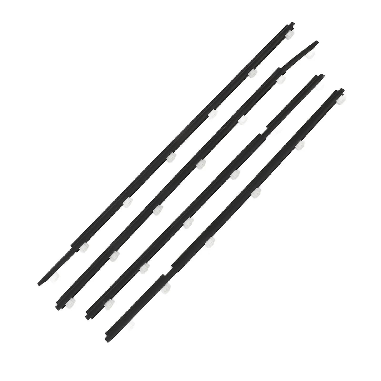 Ajohbm One Color Car Door Window Seal Strip Decorative Weatherstrip 68160 60010 For Toyota For Land Cruiser Fj80 Fzj80 1990-1998