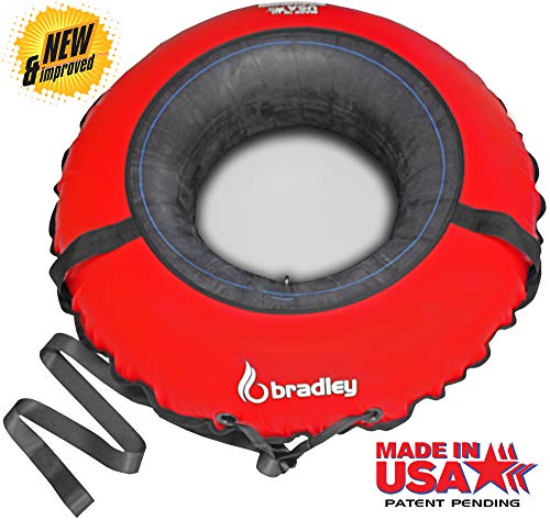 Bradley Snow Tube Sled (Deluxe Edition) With 50" Red Cover #TOP4