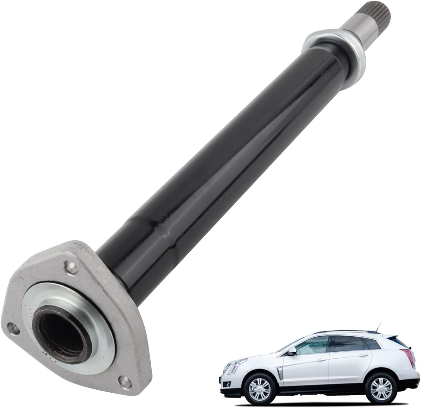 MUCO New CV Intermediate Shaft 22901057 Compatible with Fit for Cadillac SRX XTS LaCrosse Regal Chevy Impala Malibu 2010-2020 Axle Half Shaft Assembly Front Right