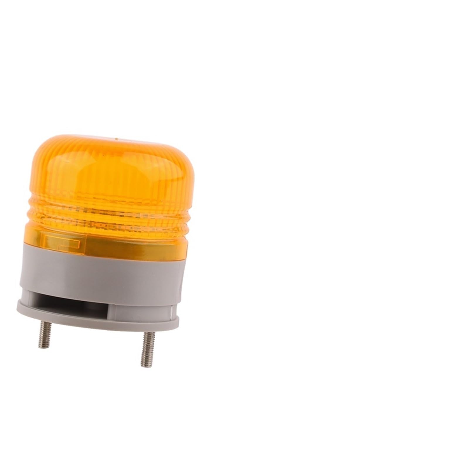 D-5002T Luz de advertencia de señal pequeña Indicador LED Alarma de seguridad Luz intermitente CC 12 V 24 V CA 110 V 220 V(Yellow no sound,DC12V)