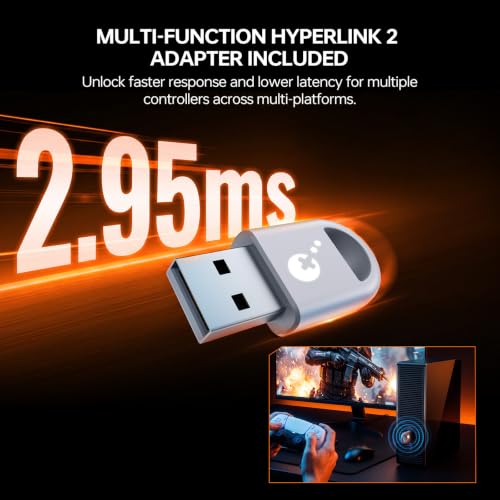 Image of GuliKit ES MAX Gaming Controller,Fast Bluetooth Wireless & Wired Gamepad