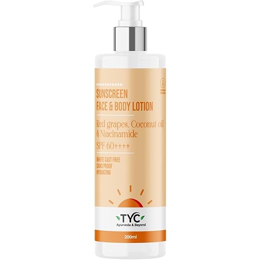 TYC Sunscreen SPF 60 Coconut Hydrating 200ml 200 Ml