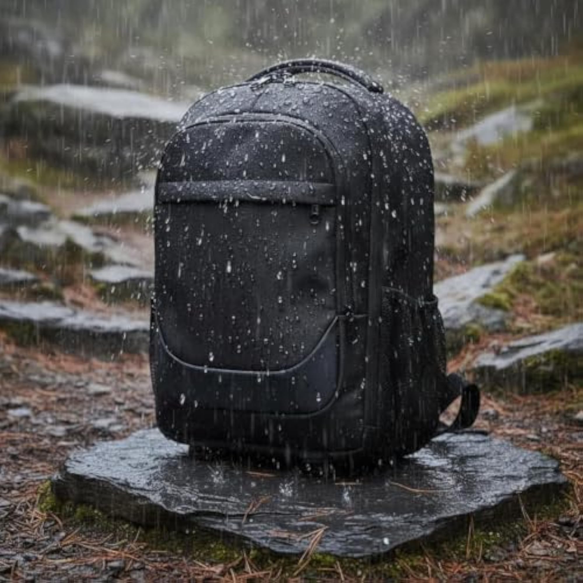 Padded Camera Backpack with Rain Cover