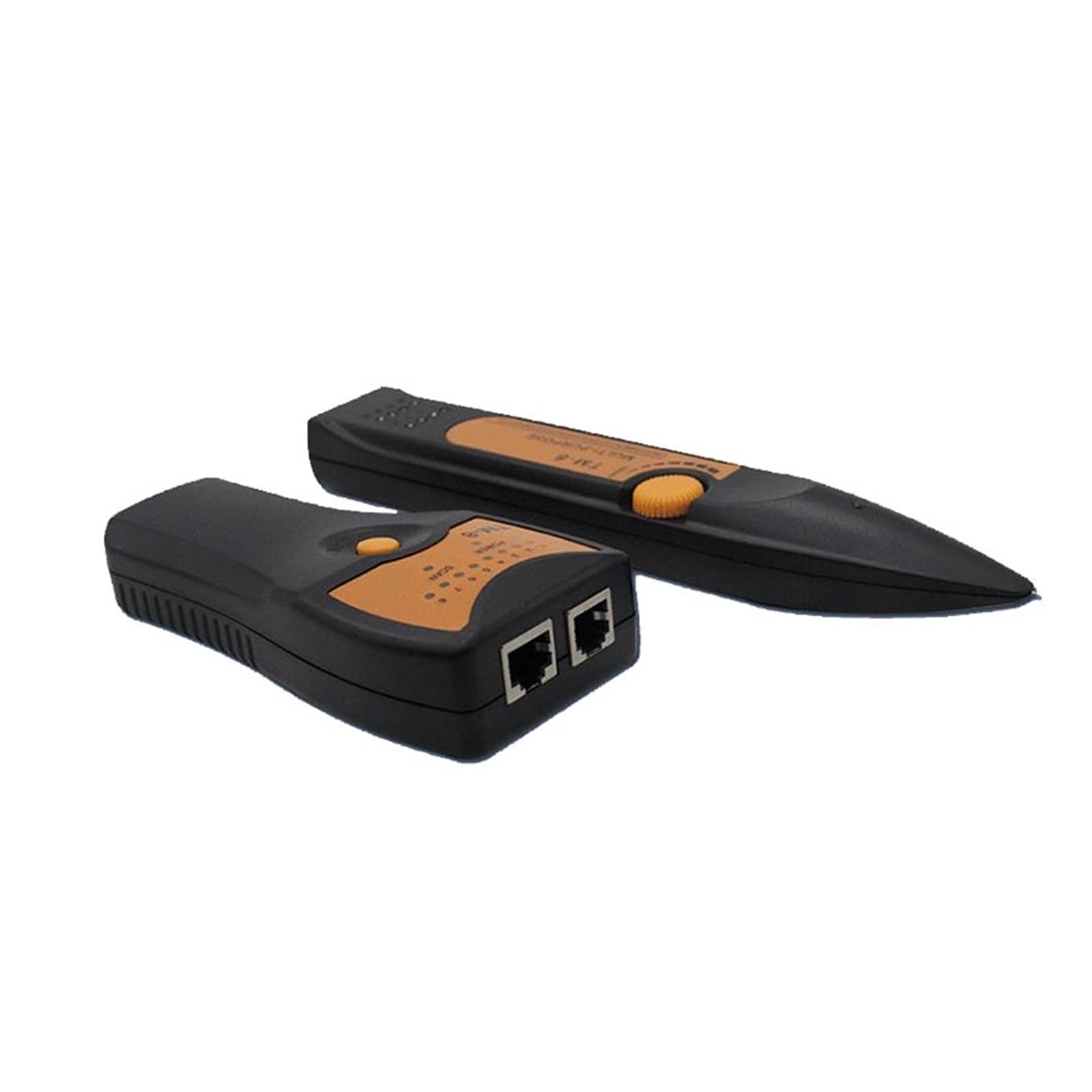 Probador de Cables de Red RJ11 RJ45 Cat5 Cat6 Teléfono Probador De Cable De Red LAN Detector Rastreador De Cables Rastreador De Tóner Buscador De Línea Ethernet Fácil de Leer