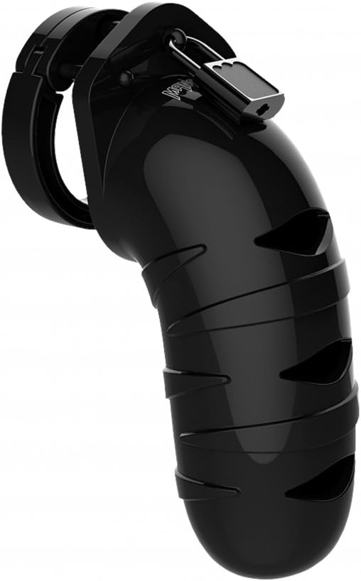 Mancage by Shots America - Model 05 - Chastity - 5.5" - Cock Cage - Black - Cock Ring