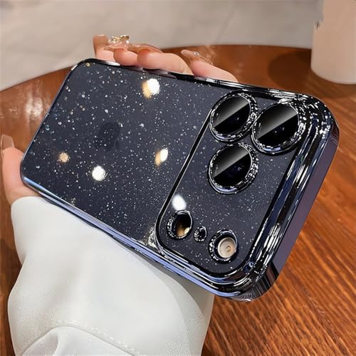 ihoe 17 Air 17 Pro Max ケース カメラプロテクター グリッター キラキラ クリア PC カバー ihoe 13 12 11用
