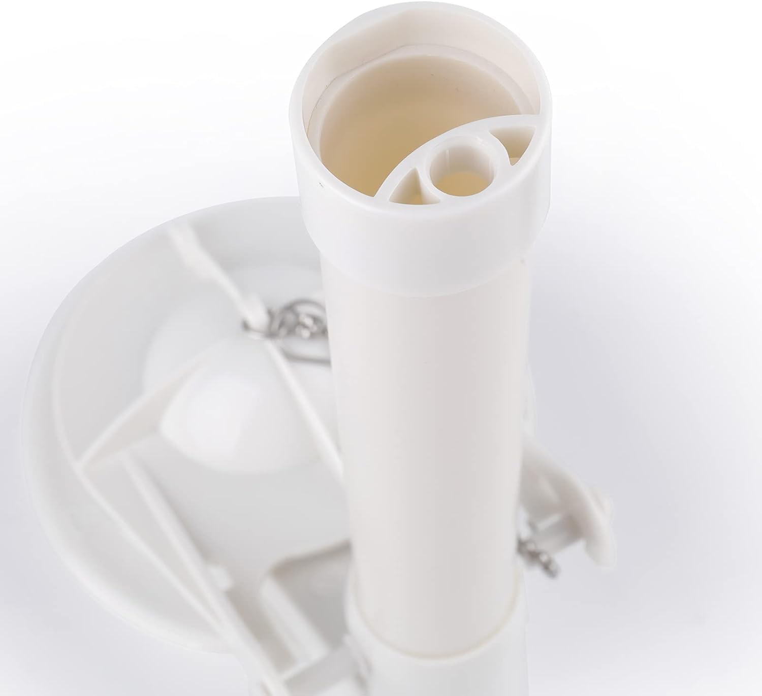 One Piece 3-Inch Toilet Flush Valve Repair Kit for Toilets with Flapper and Chain - Easy to Install