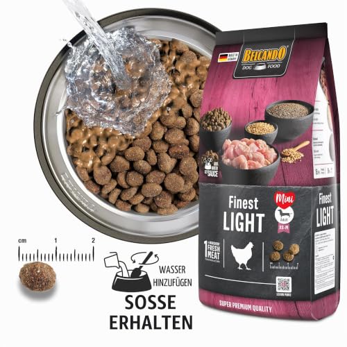 Belcando Finest Light [1 kg] Hundefutter | Trockenfutter für kleine & mittlere übergewichtige Hunde | Alleinfuttermittel für Hunde ab 1 Jahr – Ansicht 5