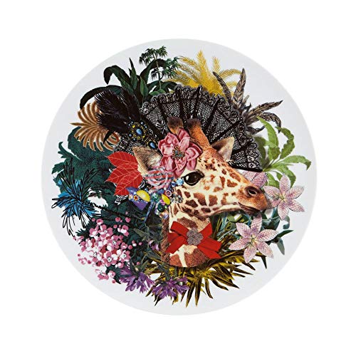 Vista Alegre Love Who You Want Charger Plate Jungle Doña Jirafa miniatura 1