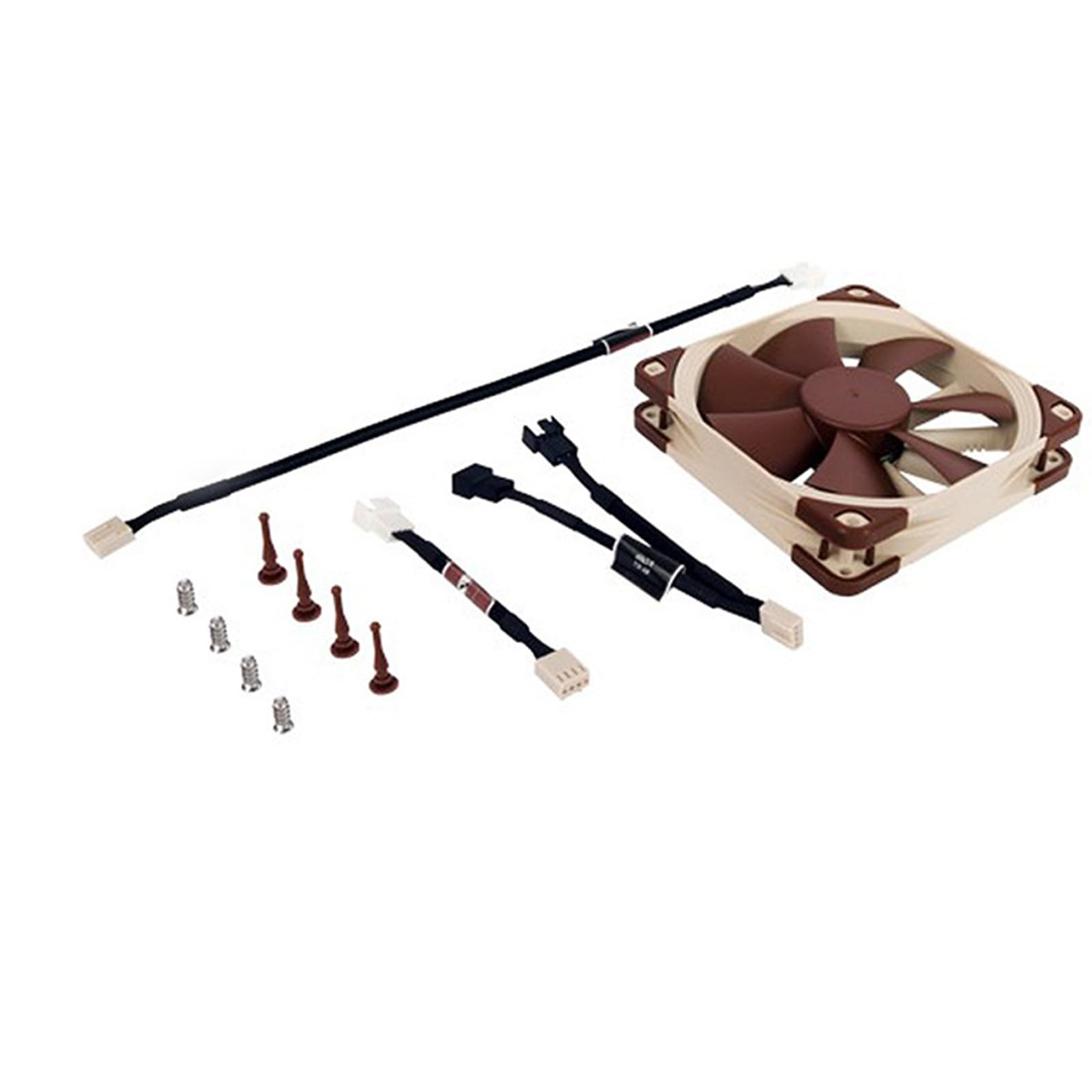 1 ventola brushless per case da 120 mm, 5 V, 4 pin, 1500 giri/min, basso raffreddamento per server desktop/radiatore di raffreddamento ad acqua, ventola adattatore basso