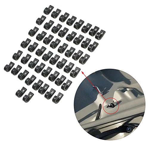 Kayak Hook, Andoer 50pcs Nylon Bungee Lashing Shock Cord J Ganchos Gancho de Amarração para Caiaques