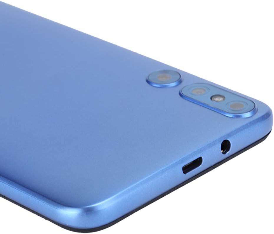 Zunate P20PLUS Unlocked Smartphone, 5.72in HD Screen Mobile Phone, 512M+4G Dual Sim Unlocked Cell Phone, 2MP + 2MP Camera, 1800mAh Battery, 3G Unlocked Phone for Android 4.4(Blue)…