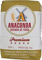 Farinha de Trigo Tipo 1 1Kg Anaconda Premium