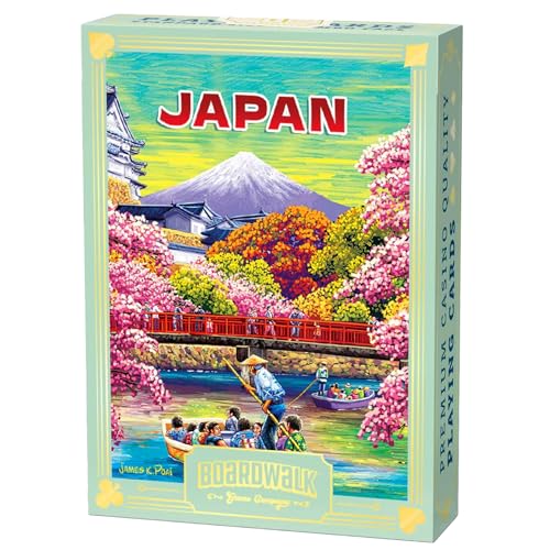 Naipes Póker Diseño Japón Boardwalk Puzzles