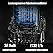 Mellif Akku Regenfasspumpe Wasserpumpe für Makita Akku 18V, max. Fördermenge 2725 L/h,Förderhöhe 8 m, Tauchdruckpumpe, bürstenlos Motor Automatisch Stop, mit Wasserrohr für Garten,Pool (ohne Akku)