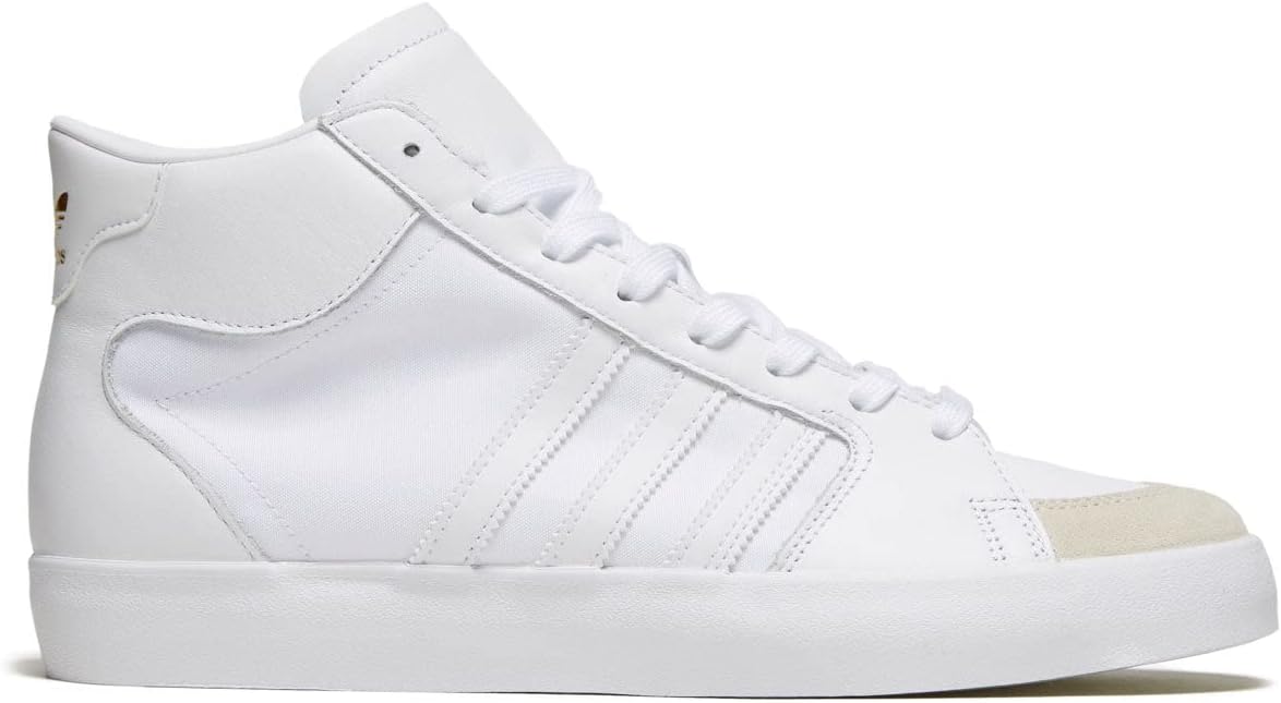 adidas Superskate Adv Shoes - White/White/Gold Metallic - 7.5