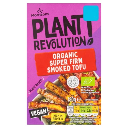 Morrisons Plant Revolution Super Firm Smoked Organic Tofu 180g