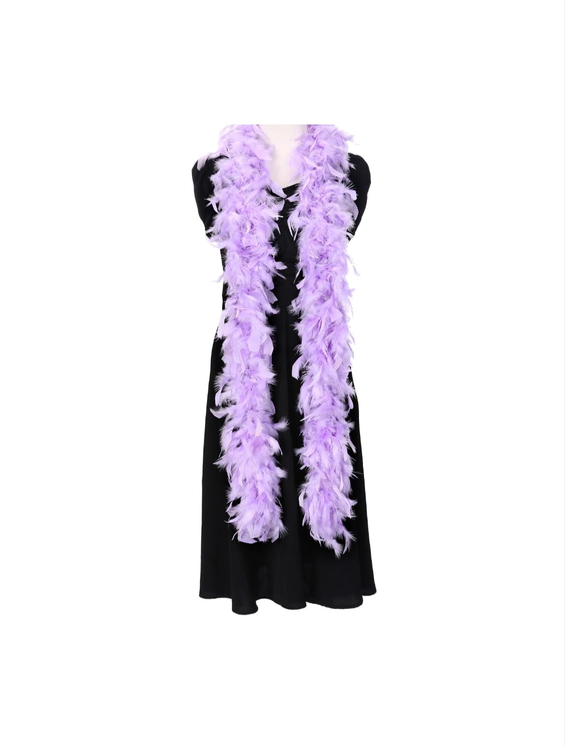 Chandelle Feather boas, 45g 6.6ft for Party Dancing Wedding Decoration Halloween Christmas Costume Dress Up