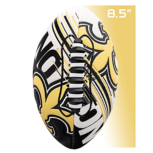 Image of Franklin Sports NFL Team Mini Footballs - Youth 8.5 inch Official NFL Licensed Football + Air Pump Set
