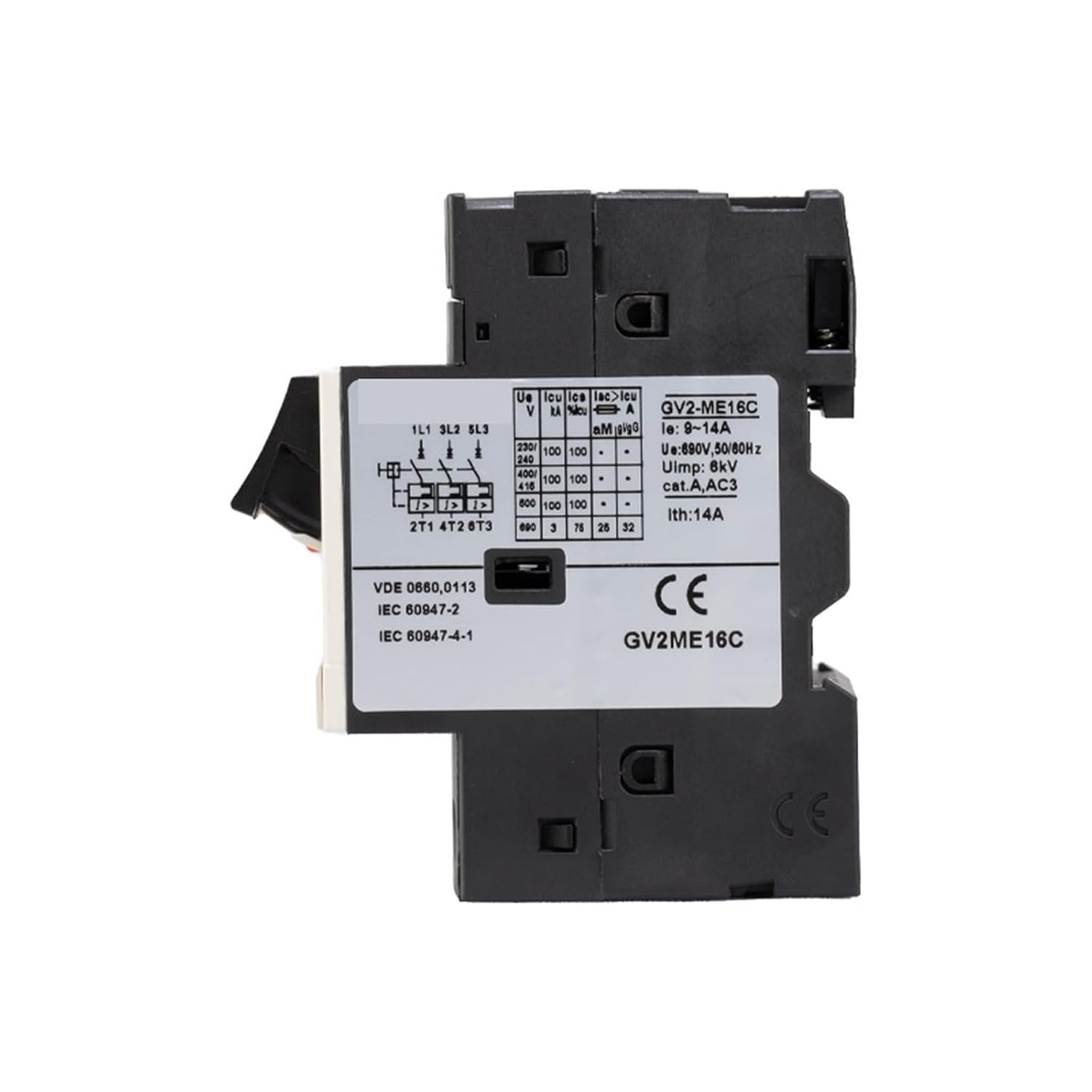 3PCS GV2 Motor Protection Circuit Breaker Motor Overload Protector(690V-32)