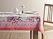 Maison d' Hermine Table Cloth Square Table 100% Cotton 54 x 54 Inches Tablecloth Reusable Decorative for Dining Kitchen Room Farmhouse Home Easter Decorations Spring Summer - Rose Garden