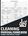 Cleaning Proposal Forms Book: Cleaning Service Proposal Form | Janitorial Services Proposal Sheets | 50 Forms