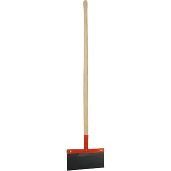 Kerbl Squeegee 30 cm with Handle 1 mm Thick Heavy duty scraper with 30 cm width and handle for ice and concrete cleaning.