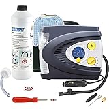 ELASTOFIT Reifenpannenset FLASH II für alle PKW, SUV, Geländewagen und LLKW. 700ml Reifendichtmittel mind. 10 Jahre haltbar
