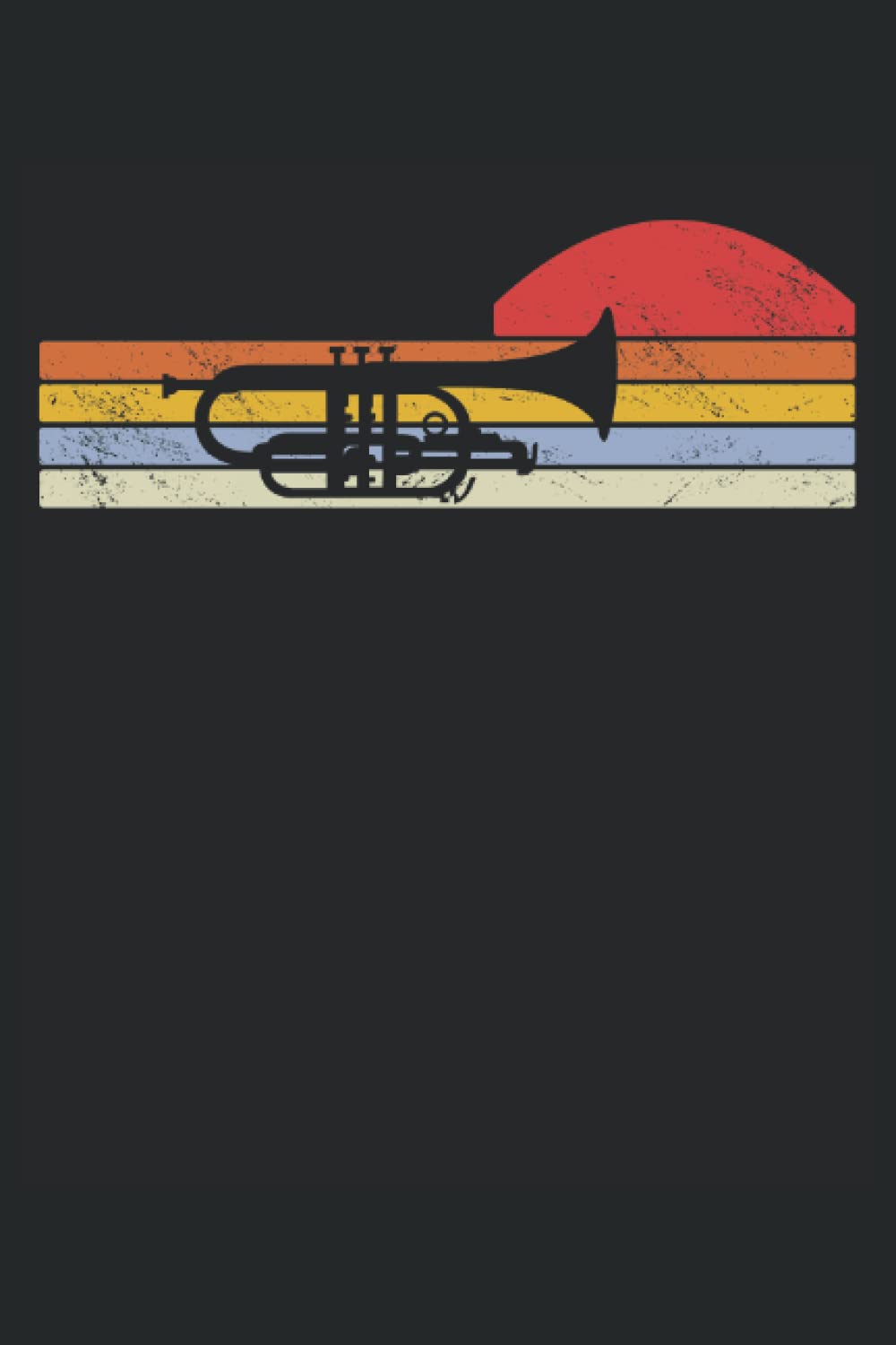 Idée cadeau mellophone : journal de notes pour joueur de musique