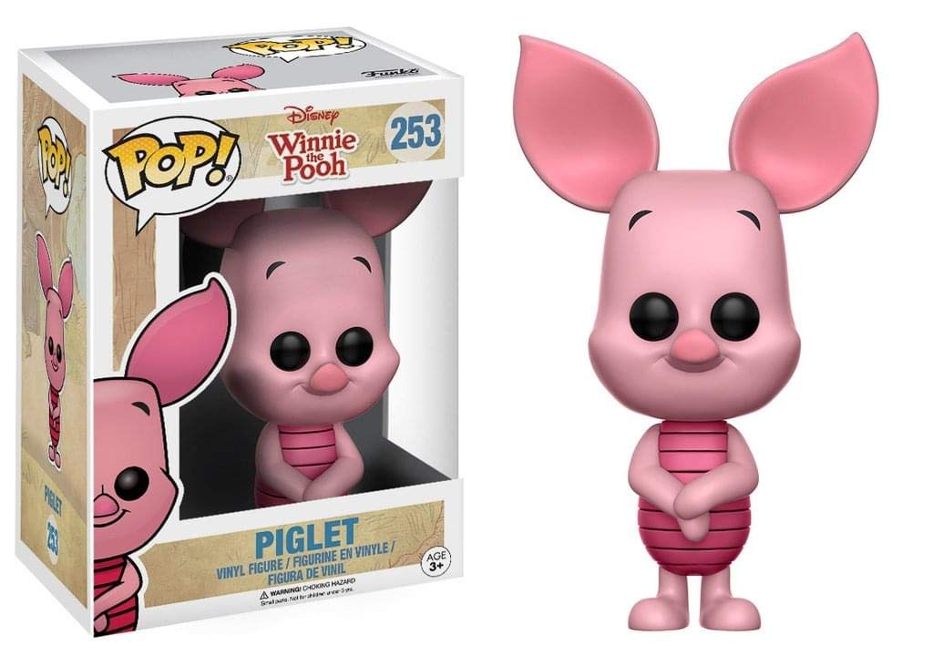 Funko 11261 The Pooh & Friends POP Vinylfigur: Disney: Winnie Puuh: Ferkel, Pink, Einheitsgröße