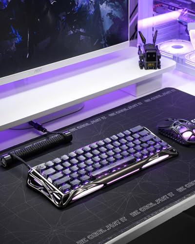 Image of GravaStar Mercury V60 Pro 60% HE Magnetic Gaming Keyboard, True 8kHz Polling Rate, 0.125ms Latency, Dynamic Rapid Trigger, 0.005mm Adjustable Actuation, Full Aluminum Frame