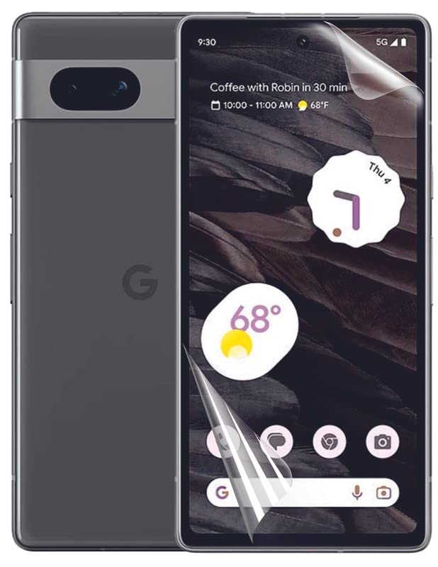 Cassby Matte Finish Screen Protector for Google Pixel 7A,[Not Glass] Edge to Edge Self Healing Unbreakable Membrane Anti-Scratch Film with Easy Installation Kit- Transparent (B0C5RC7SKF) Amazon Price History, Amazon Price Tracker