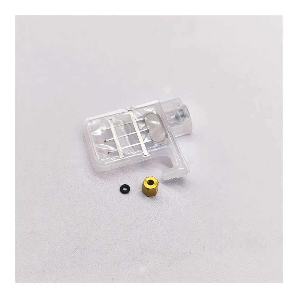 20PCS Ink Damper Transparent Dumper Fit for Epson XP600 4720 I3200 5113 DX5 Printhead Eco Solvent Printer Plotter(Damper 4x3 and Screw)