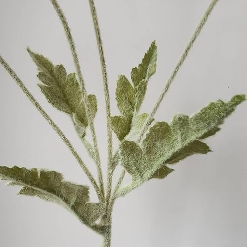 Dodxiaobeul 3 Bundles Of 22 Inches Tall Red Poppy Flowers Artificial,Ranunculus Artificial Flowers,Faux Flower Stems For Wedding,Party thumb #3