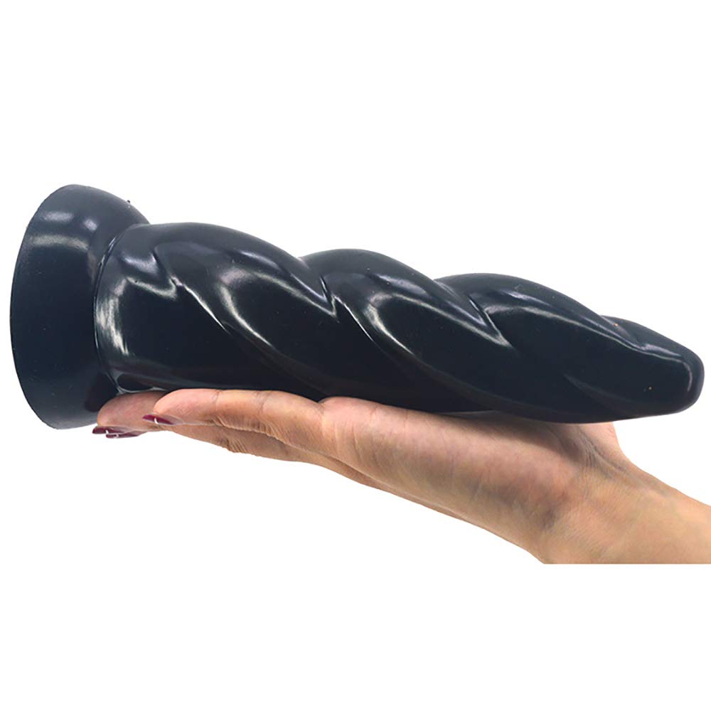 Simulazione Pene, Femmina Lala Masturbazione Anale Plug Compagno SM Erotico Amore Colore Del Sesso Prodotti Per Adulti, Silicone Medico, Confezione Privata.,Black