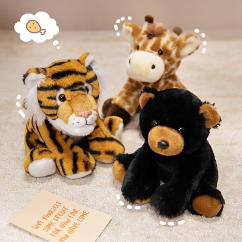 Image of Ditucu Giraffe Stuffed Animal 8 inch Cute Realistic Plush Toys Ultra Soft Plushies Gifts for Kids