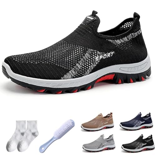 Cooling Comfort Sneaker, Summer Breathable Comfy Mesh Shoes for Men, Cooling Comfort for All-Day Wear