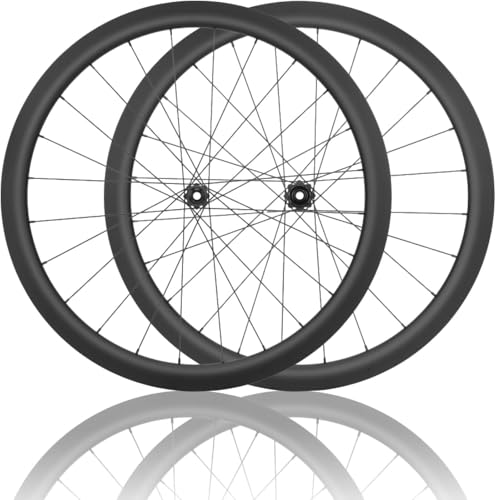 KUNYOS Set di Ruote da Corsa in Fibra di Carbonio