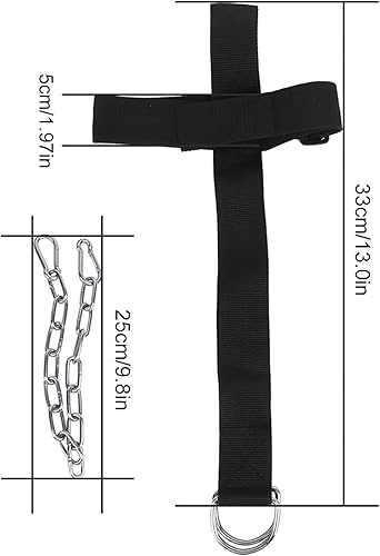 Miniatura 2 de Arnés de entrenamiento de cuello, arnés suave, cómodo, profesional, ajustable, levantamiento de pesas para entrenamiento