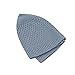 TheKufi® Grey Open-Weave Nylon Stretchy Soft and Comfortable Kufi Hat Skull Cap Beanie (L -23